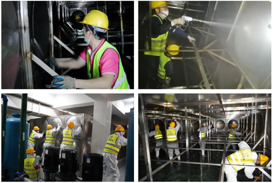 武漢三鎮(zhèn)，夏季水箱清洗